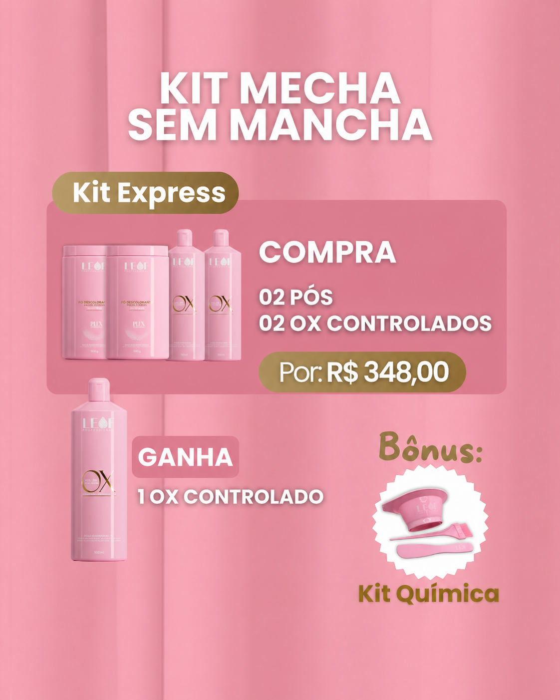 Kit Mecha sem Mancha - Kit Express