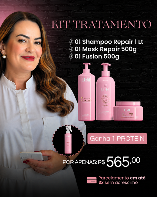 KIT TRATAMENTO LEAF